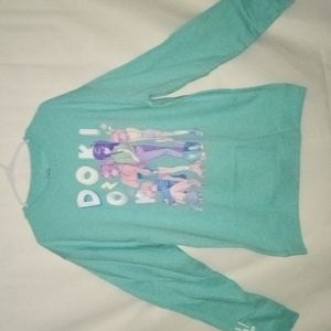 Doki Doki Literature Club Roller Derby Anime Sweatshirt. NWT. Size XL. Unisex.
